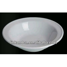 KC-00684 tigela de china de osso branco